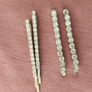 Rhinestone Hairpins